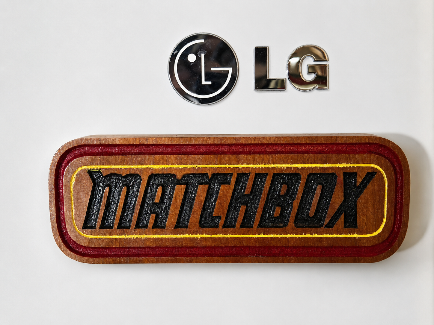 MATCHBOX” Wood Carved Magnet