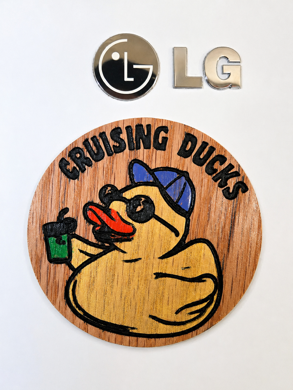 Cruising Ducks magnet
